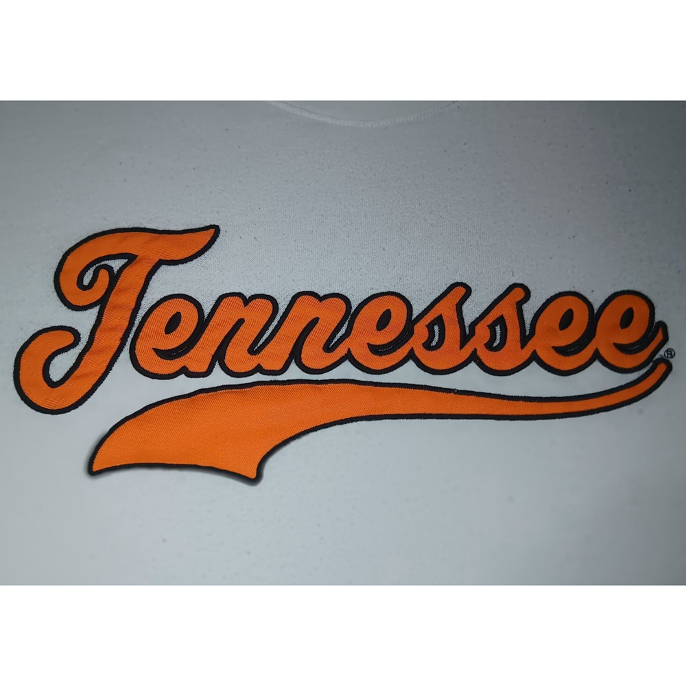 Tennessee Volunteers Adult Small Sweatshirt Crew Neck NCAA White J America - Picture 3 of 8